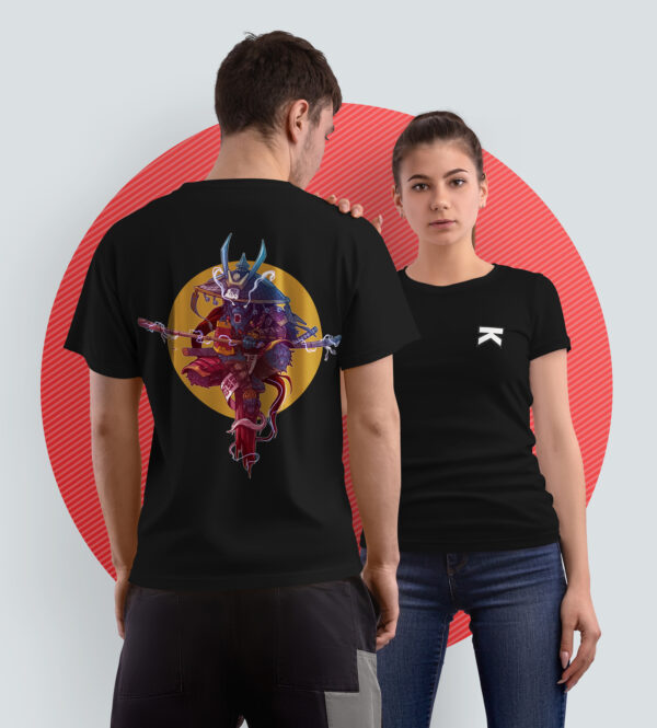 ANGRY-MONKEY_BLACK_A3 Printed T-Shirt