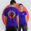 ANGRY-MONKEY_BLUE_A3 Printed T-Shirt