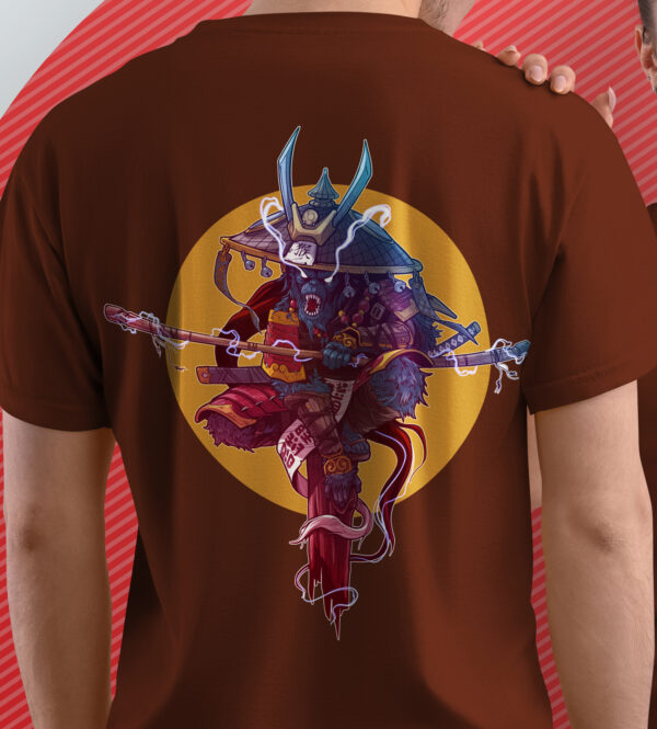 ANGRY-MONKEY_COFFEE_A3 Printed T-Shirt