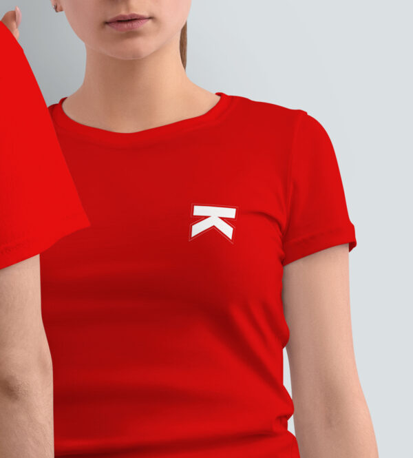 ANGRY-MONKEY_RED_A3 Printed T-Shirt