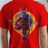 ANGRY-MONKEY_RED_A3 Printed T-Shirt