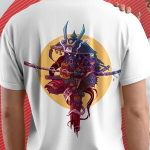 ANGRY-MONKEY_WHITE_A3 Printed T-Shirt