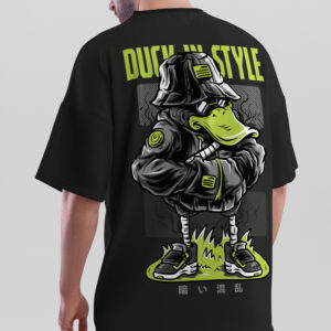 DUCK-INS-TYLE_BACK_A3 Printed T-Shirt