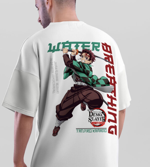 Tanjiro Kamado Printed Demon Slayer T-shirt